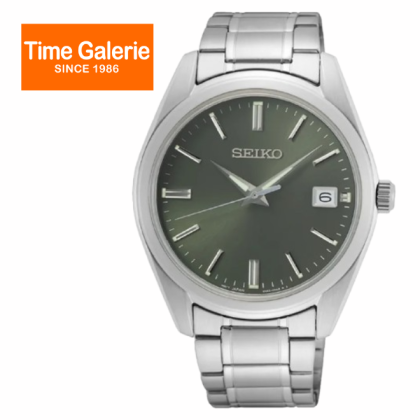 Seiko SUR527P1 Quartz Date Function Stainless Steel Strap Men Watch