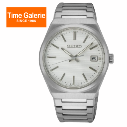 SEIKO SUR553P1 DATE FUNCTION STAINLESS STEEL STRAP MEN WATCH 