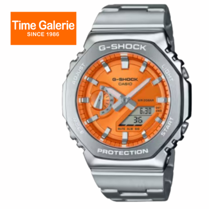 CASIO G-SHOCK GM-2110D-4ADR G-STEEL 20ATM STAINLESS STEEL BAND ANALOG-DIGITAL MEN WATCH CASIO G-SHOCK GM-2110D-4ADR G-STEEL 20ATM STAINLESS STEEL BAND ANALOG-DIGITAL MEN WATCH