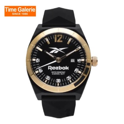 Reebok RV-LGA-G3-PBIB-A2 Black Silicone Strap Men Watch Reebok RV-LGA-G3-PBIB-A2 Black Silicone Strap Men Watch