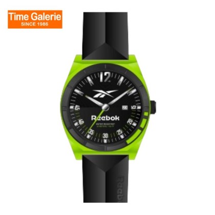 Reebok RV-LGA-G3-PHIB-BH Black Silicone Strap Men Watch 