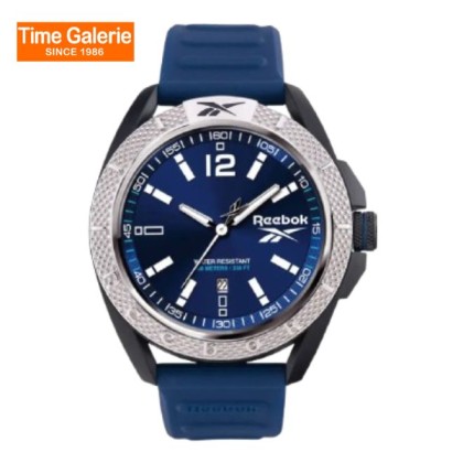 Reebok RV-GRD-G3-PBIN-N2 Blue Silicone Strap Men Watch