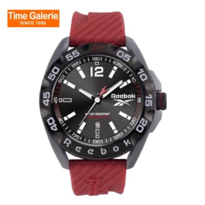 Reebok RV-EMB-G3-PAIR-BW Red Silicone Strap Men Watch
