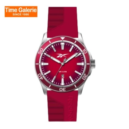 Reebok RV-COT-G3-A1IR-RW Red Silicone Strap Men Watch 