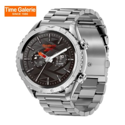 Reebok RV-ULT-U0-A1S1-BB Silver Stainless Steel Strap Men Smartwatch Reebok RV-ULT-U0-A1S1-BB Silver Stainless Steel Strap Men Smartwatch