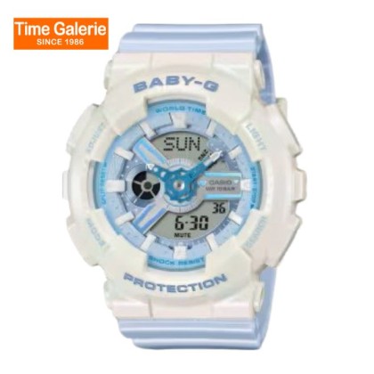 Casio Baby-G BA-110PD-2A Blue Resin Band Women Watch Casio Baby-G BA-110PD-2A Blue Resin Band Women Watch