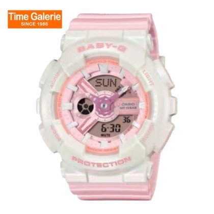 Casio Baby-G BA-110PD-4A Pink Resin Band Women Watch Casio Baby-G BA-110PD-4A Pink Resin Band Women Watch