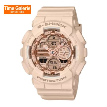 Casio G-Shock GMA-S140PG-4A Analog Digital Bio-based Resin Band Women Watch Casio G-Shock GMA-S140PG-4A Analog Digital Bio-based Resin Band Women Watch