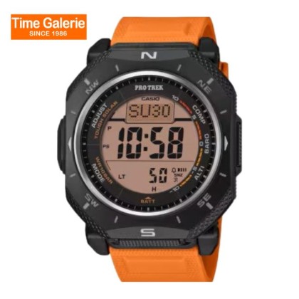 Casio Pro Trek PRG-69-4 Orange Bio-based Resin Band Men Watch