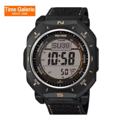 Casio Pro Trek PRG-69B-1 Black Cloth Band Men Watch Casio Pro Trek PRG-69B-1 Black Cloth Band Men Watch