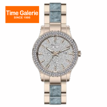 Alexandre Christie ALCWLDBRGLB1 Blue Dial Rose Gold Stainless Steel Strap Analog Women Watch Alexandre Christie ALCWLDBRGLB1 Blue Dial Rose Gold Stainless Steel Strap Analog Women Watch