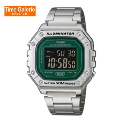 Casio General W-218HD-3AV Digital Stainless Steel Men Watch Casio General W-218HD-3AV Digital Stainless Steel Men Watch