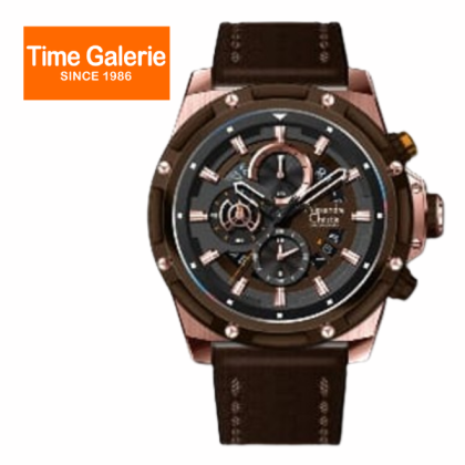 Alexandre Christie ALCW6506MCLROBO Chronograph Brown Leather band Analog Men Watch Alexandre Christie ALCW6506MCLROBO Chronograph Brown Leather band Analog Men Watch