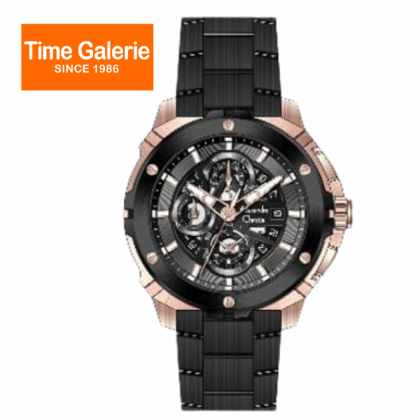 Alexandre Christie ALCW6692MCFBRBA Black Stainless Steel Band Analog Men Watch Alexandre Christie ALCW6692MCFBRBA Black Stainless Steel Band Analog Men Watch