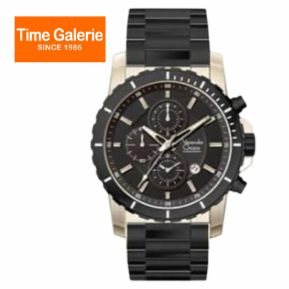  Alexandre Christie Chronograph ALCW6141MCBCABA Black Stainless Steel Men Watch