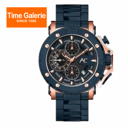 Alexandre Christie ALCW9205MCBURBU Chronograph Blue Stainless Steel Strap Analog Men's Watch Alexandre Christie ALCW9205MCBURBU Chronograph Blue Stainless Steel Strap Analog Men's Watch