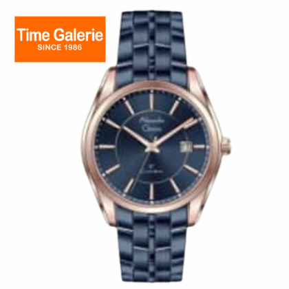 Alexandre Christie ALCW8578LDBURBU Blue Dial Stainless Steel Strap Analog Women Watch Alexandre Christie ALCW8578LDBURBU Blue Dial Stainless Steel Strap Analog Women Watch
