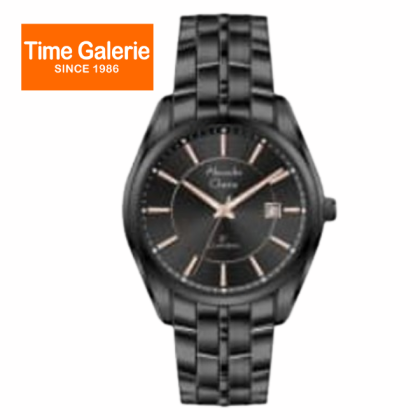 Alexandre Christie ALCW8578LDBIPBARG Black Dial Stainless Steel Strap Analog Women Watch Alexandre Christie ALCW8578LDBIPBARG Black Dial Stainless Steel Strap Analog Women Watch