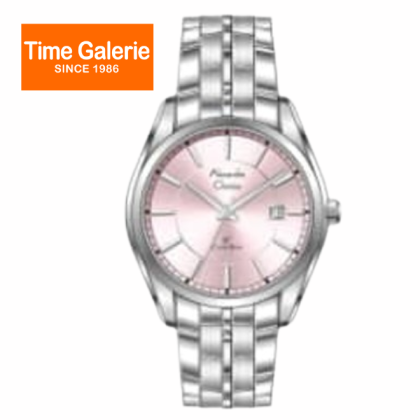 Alexandre Christie ALCW8578LDBSSPN Pink Dial Silver Stainless Steel Strap Analog Women Watch Alexandre Christie ALCW8578LDBSSPN Pink Dial Silver Stainless Steel Strap Analog Women Watch