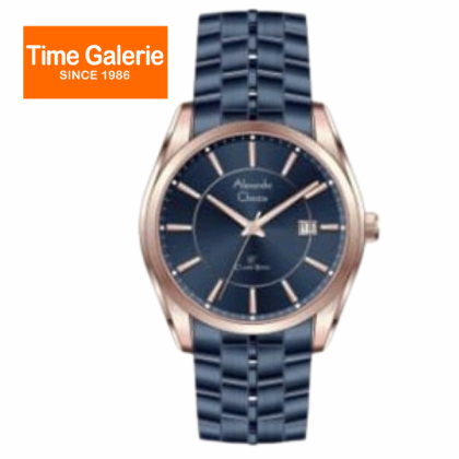 Alexandre Christie ALCW8578MDBURBU Blue Stainless Steel Strap Analog Women Watch Alexandre Christie ALCW8578MDBURBU Blue Stainless Steel Strap Analog Women Watch