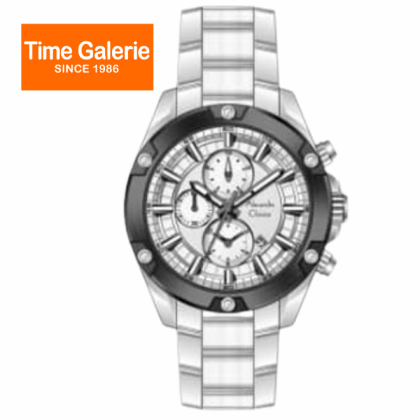 Alexandre Christie ALCW6690MCFTBSL Silver Stainless Steel Strap Analog Men Watch Alexandre Christie ALCW6690MCFTBSL Silver Stainless Steel Strap Analog Men Watch