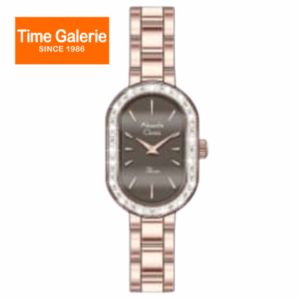 Alexandre Christie ALCW2B96LHBRGDG Dark Grey Dial Rose Gold Stainless Steel Strap Analog Women Watch Alexandre Christie ALCW2B96LHBRGDG Dark Grey Dial Rose Gold Stainless Steel Strap Analog Women Watch