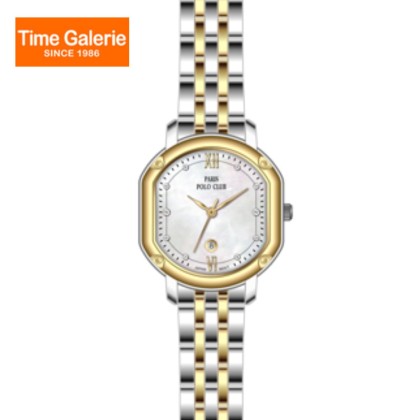 Paris Polo Club PPC-DA02-GD-WE Silver Bracelet Women Watch Paris Polo Club PPC-DA02-GD-WE Silver Bracelet Women Watch