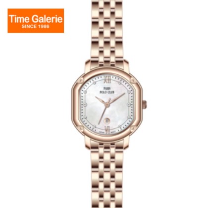 Paris Polo Club PPC-DA02-RG-WE Rose Gold Bracelet Strap Women Watch Paris Polo Club PPC-DA02-RG-WE Rose Gold Bracelet Strap Women Watch