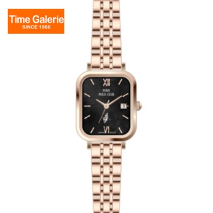 Paris Polo Club PPC-DA10-RG-BK Rose Gold Bracelet Strap Women Watch Paris Polo Club PPC-DA10-RG-BK Rose Gold Bracelet Strap Women Watch