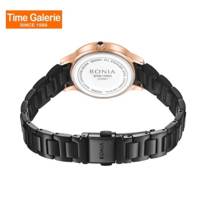 Bonia Elegance BNB10960-2037S Black Color Stainless Steel Women Watch Bonia Elegance BNB10960-2037S Black Color Stainless Steel Women Watch
