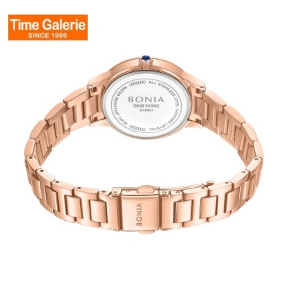 Bonia Elegance BNB10960-2587S Rose Gold Stainless Steel Women Watch Bonia Elegance BNB10960-2587S Rose Gold Stainless Steel Women Watch