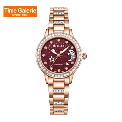 Bonia Elegance BNB10960-2567S Rose Gold Stainless Steel Women Watch Bonia Elegance BNB10960-2567S Rose Gold Stainless Steel Women Watch