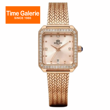 Roscani ROSWS154K0 Rose Gold Stainless Steel Strap Analog Women Watch Roscani ROSWS154K0 Rose Gold Stainless Steel Strap Analog Women Watch