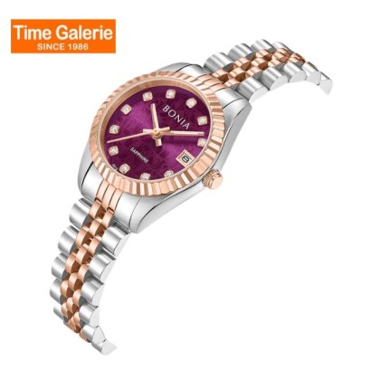 Bonia Noble Elegance BNB10550-7667 Silver Stainless Steel Women Watch
