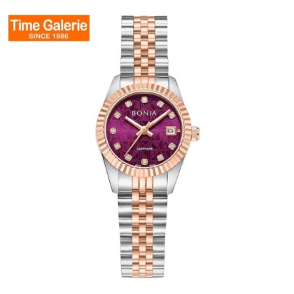 Bonia Noble Elegance BNB10550-7667 Silver Stainless Steel Women Watch