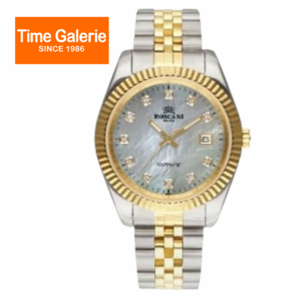 ROSCANI ROSW4577G5 41mm Silver Dial Stainless Steel Analog Men Watch