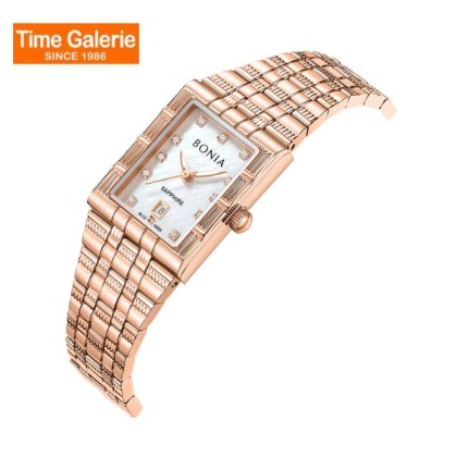 Bonia Elegance BNB10925-2557 White Dial Stainless Steel Women Watch Bonia Elegance BNB10925-2557 White Dial Stainless Steel Women Watch
