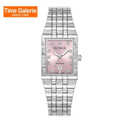 Bonia Elegance BNB10925-2377 Pink Dial Stainless Steel Women Watch Bonia Elegance BNB10925-2377 Pink Dial Stainless Steel Women Watch