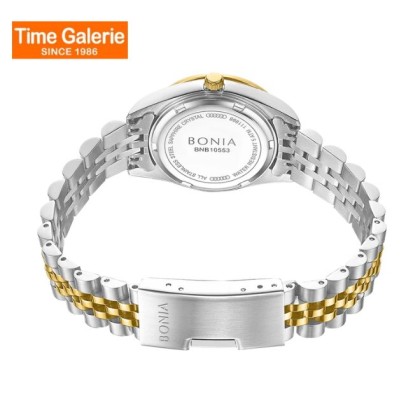Bonia Noble Elegance BNB10553-6157S White Dial Stainless Steel Women Watch