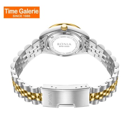 Bonia Noble Elegance BNB10550-7157S White Dial Stainless Steel Women Watch