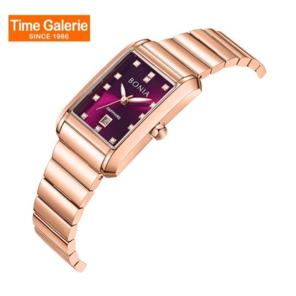 Bonia Elegance BNB10915-2567 Purple Dial Stainless Steel Women Watch Bonia Elegance BNB10915-2567 Purple Dial Stainless Steel Women Watch