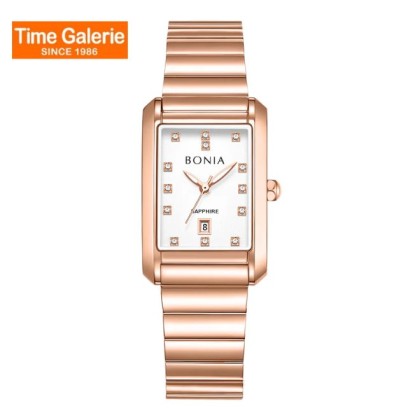 Bonia Elegance BNB10915-2517 White Dial Stainless Steel Women Watch Bonia Elegance BNB10915-2517 White Dial Stainless Steel Women Watch