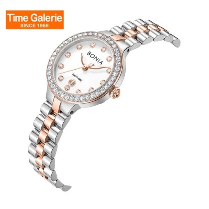 Bonia Elegance BNB10909-2617S White Dial Stainless Steel Women Watch Bonia Elegance BNB10909-2617S White Dial Stainless Steel Women Watch