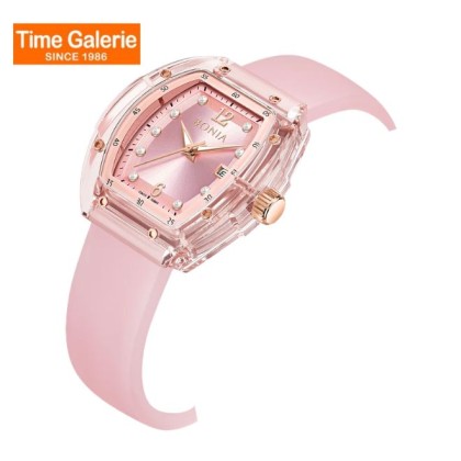 Bonia Contemporary BNB10881-2977 Pink Silicone Women Watch Bonia Contemporary BNB10881-2977 Pink Silicone Women Watch
