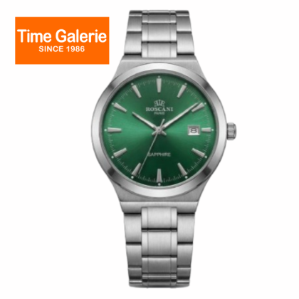 ROSCANI ROSW4559K7 GREEN DIAL 40MM DATE DISPLAY STAINLESS STEEL STRAP ANALOG MEN WATCH ROSCANI ROSW4559K7 GREEN DIAL 40MM DATE DISPLAY STAINLESS STEEL STRAP ANALOG MEN WATCH