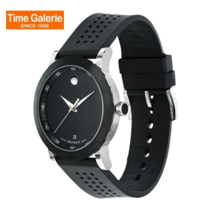 Movado MW-0606507 Black Rubber Strap Men Watch Movado MW-0606507 Black Rubber Strap Men Watch