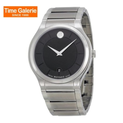 Movado MW-0606478 Black Dial Stainless Steel Men Watch Movado MW-0606478 Black Dial Stainless Steel Men Watch