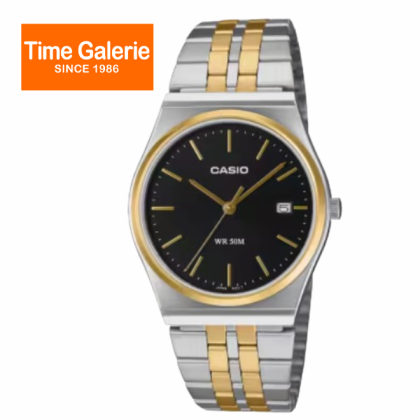 Casio General MTP-B145SG-1AV Black Dial Date Display Stainless Steel Strap Analog Men Watch Casio General MTP-B145SG-1AV Black Dial Date Display Stainless Steel Strap Analog Men Watch