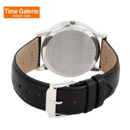 Movado MW-0606179 Black Dial Leather Strap Men Watch Movado MW-0606179 Black Dial Leather Strap Men Watch