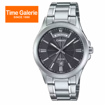 Casio General MTP-1381D-8AV Black Dial Date Display Analog Men Watch Casio General MTP-1381D-8AV Black Dial Date Display Analog Men Watch